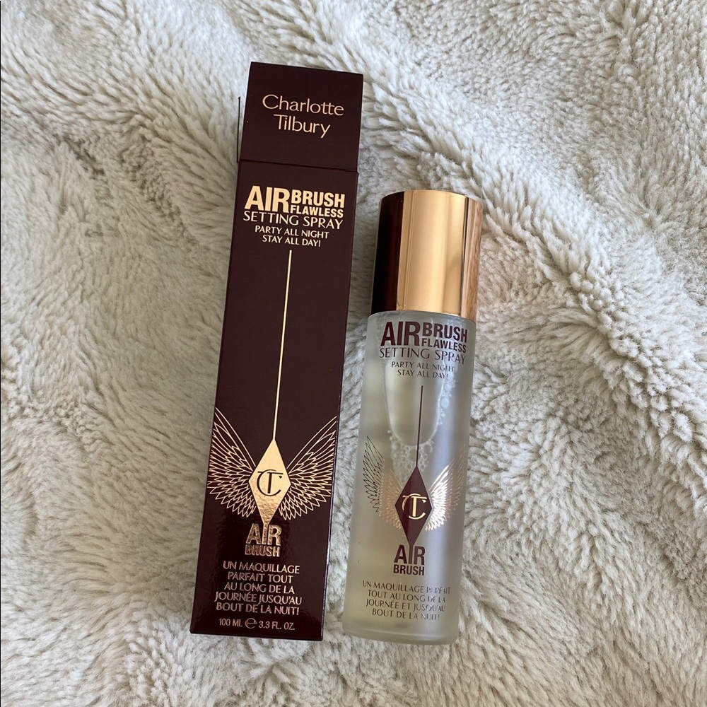 Charlotte Tilbury AIRBRUSH FLAWLESS SETTING SPRAY. Brand New. 3.3 oz. 16 hours